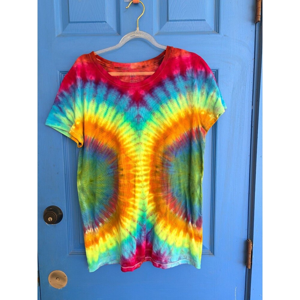 Hand dyed tie dye t-shirt - Gap Favorite Tee size L